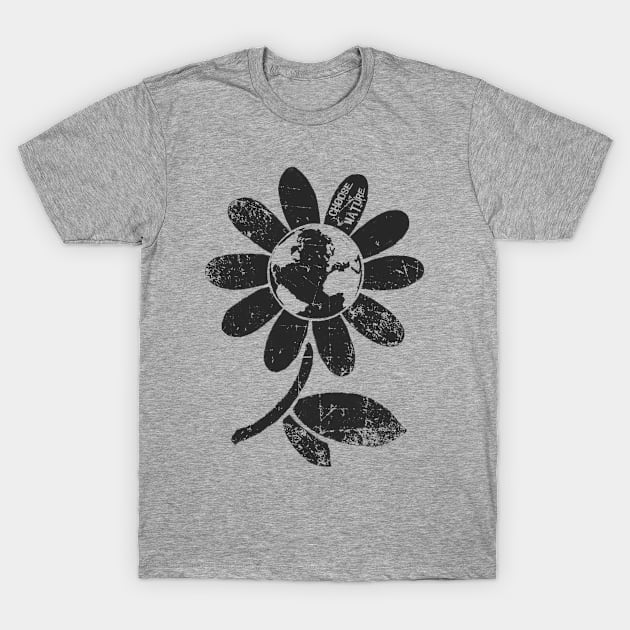 Choose Nature, Earth Daisy Flower. T-Shirt by InkdieKiller